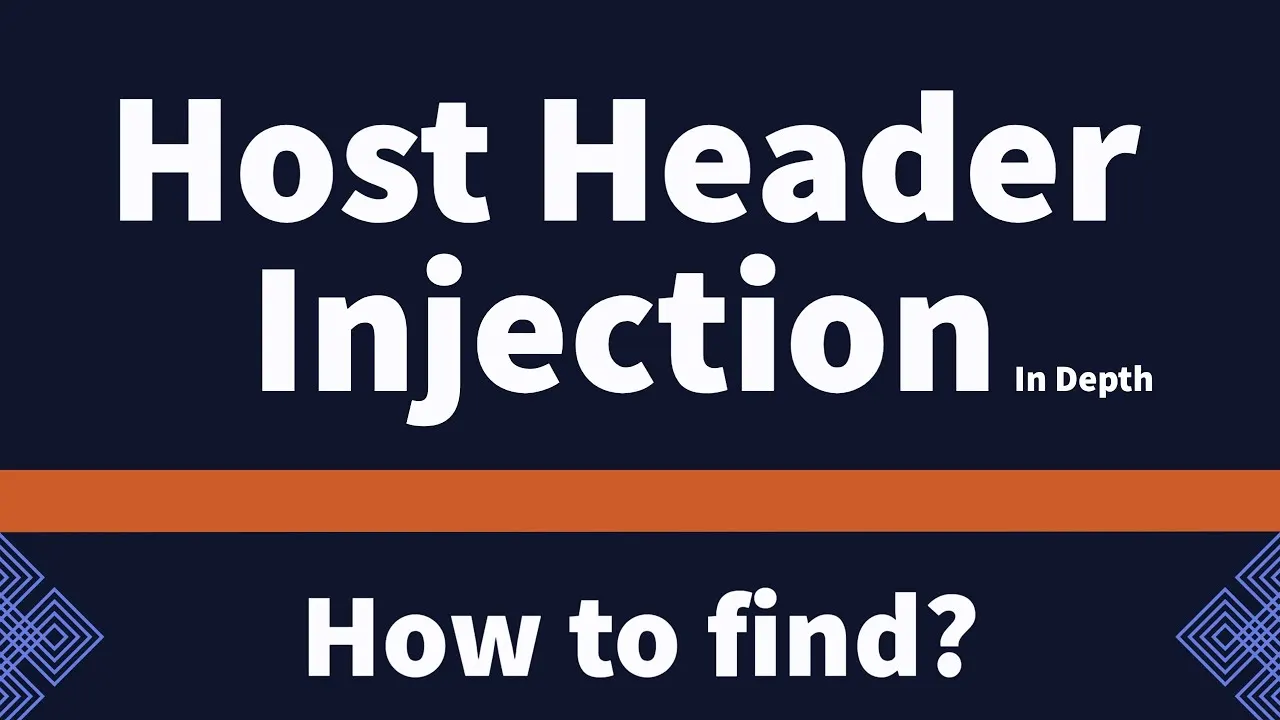 How to detect and prevent host header injection attacks
