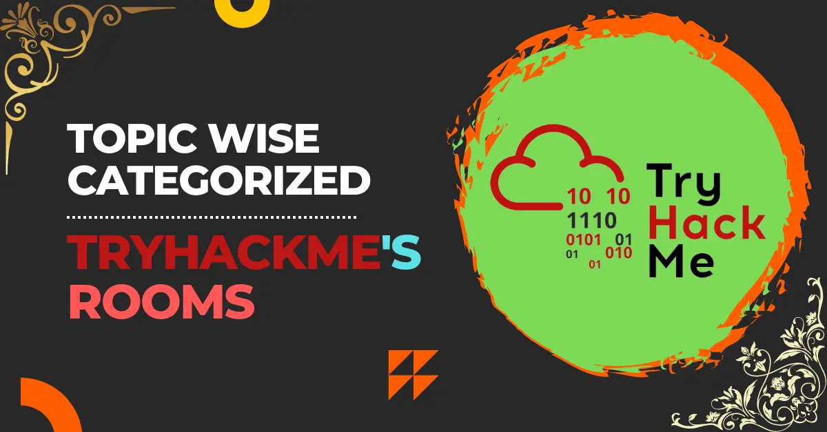 Top Tryhackme Topic wise Categorized Tryhackme¢s Rooms List